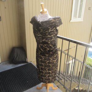 #312  NEW WOMEN'S LONG LACE EVENING DRESS BY JOLIE MOI  (SIZE 10US / 14UK)